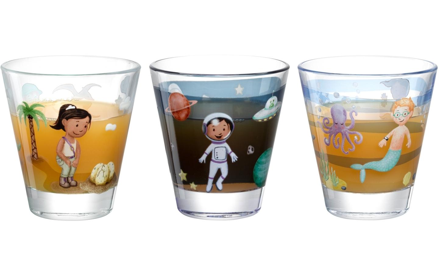 Leonardo Trinkglas Set Avventura 215ml ass.
