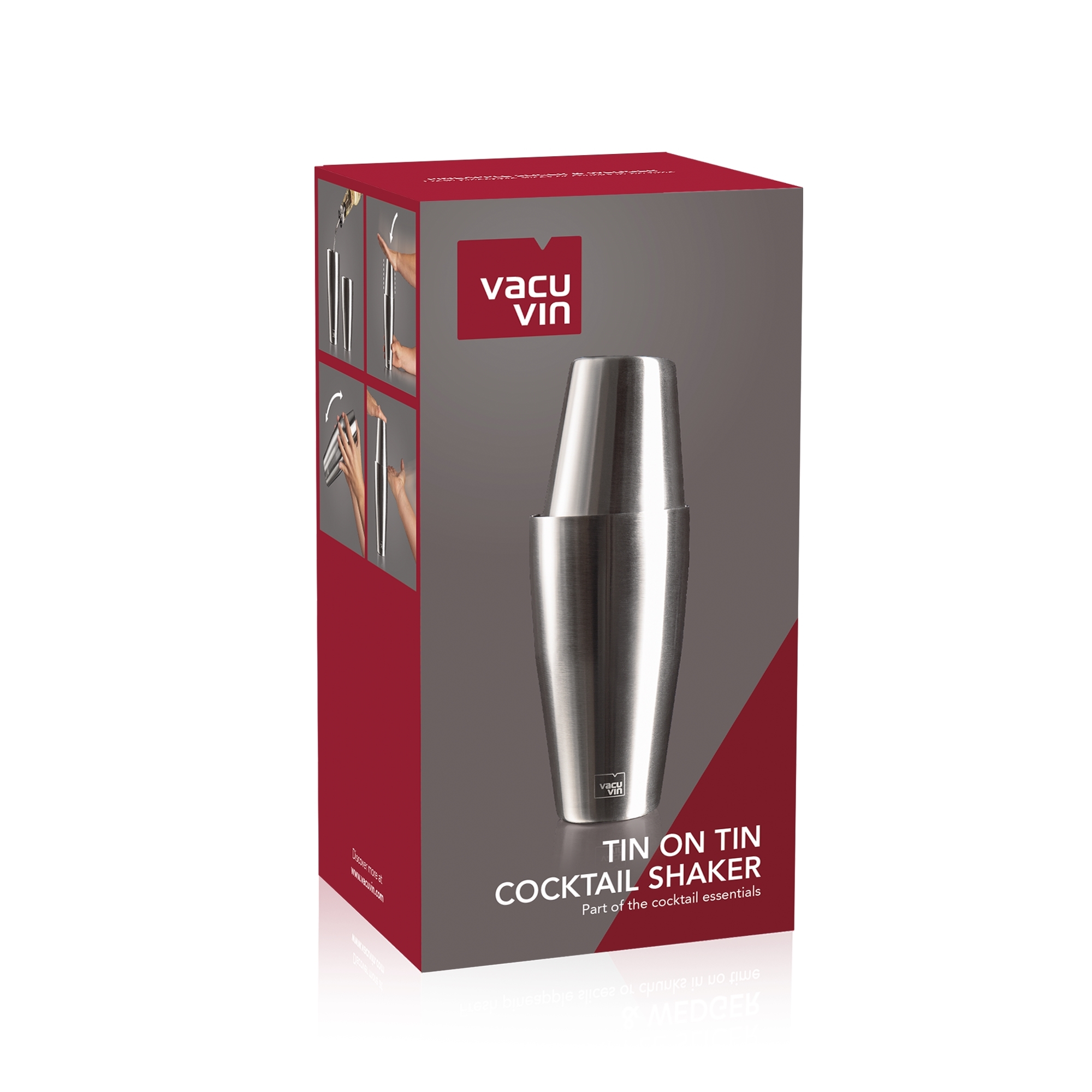 Cocktail Shaker 70-50 Cl V2A Flasche, Shaker