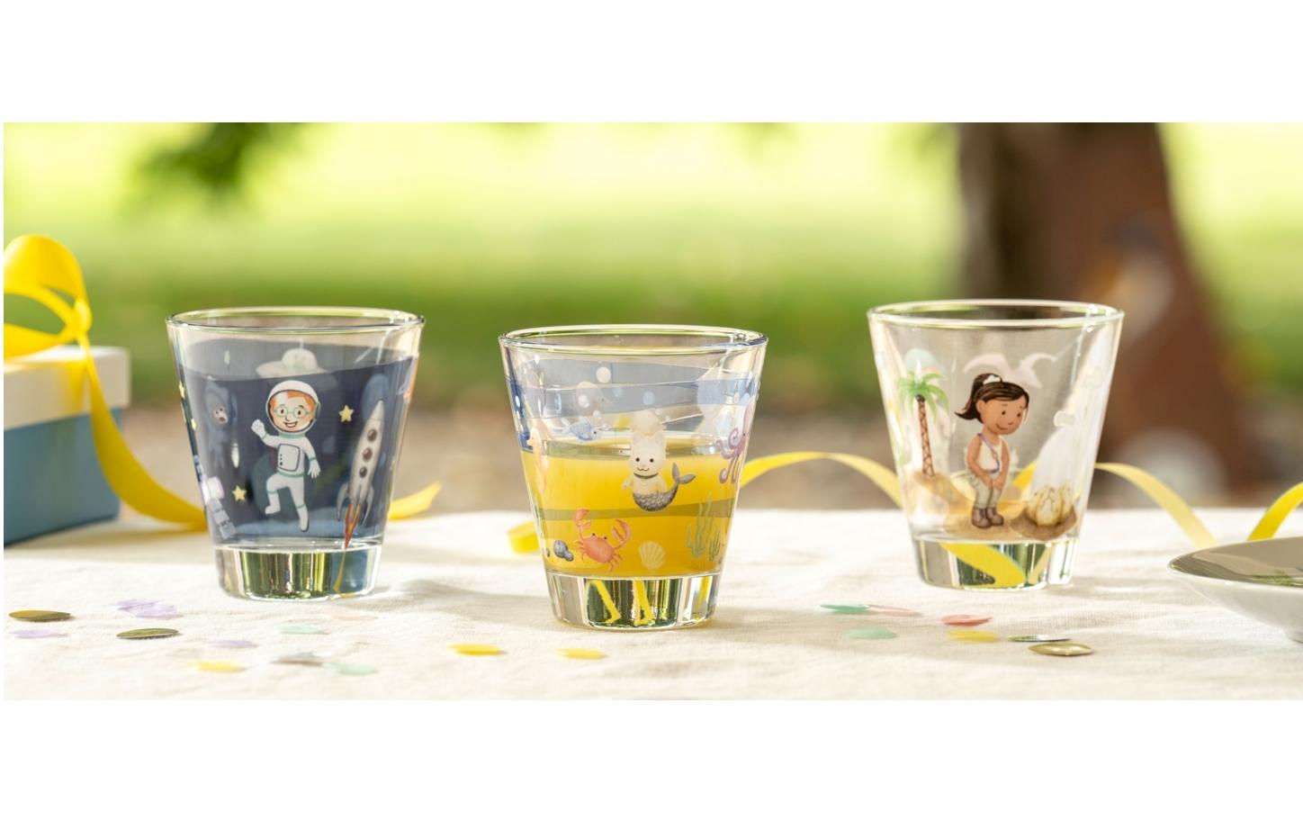 Leonardo Trinkglas Set Avventura 215ml ass.