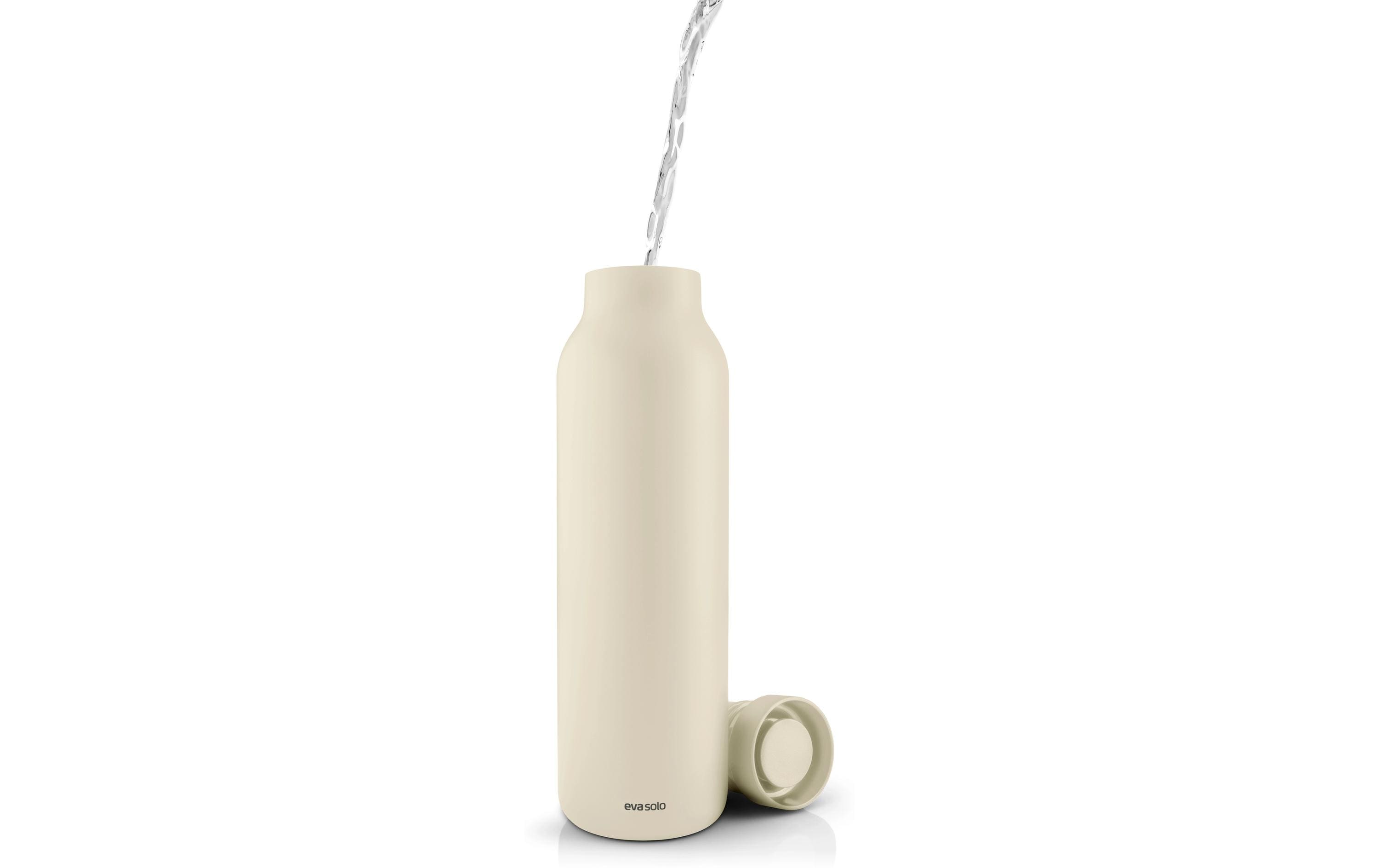 Flasche, Trinkflasche, Becher, cremefarbig, Spülmaschinenfest