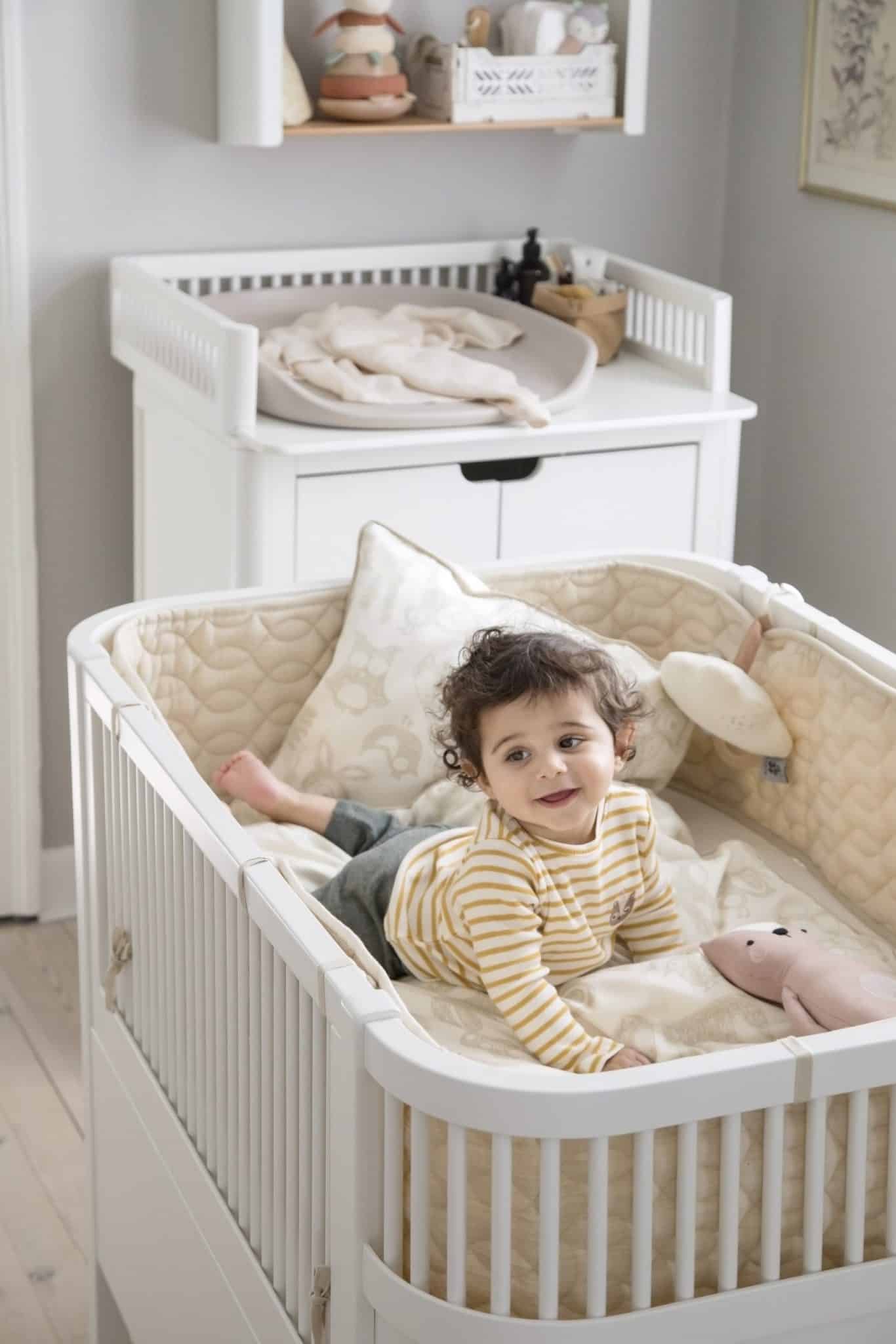 Bettwäsche, Baby, Forest, straw beige