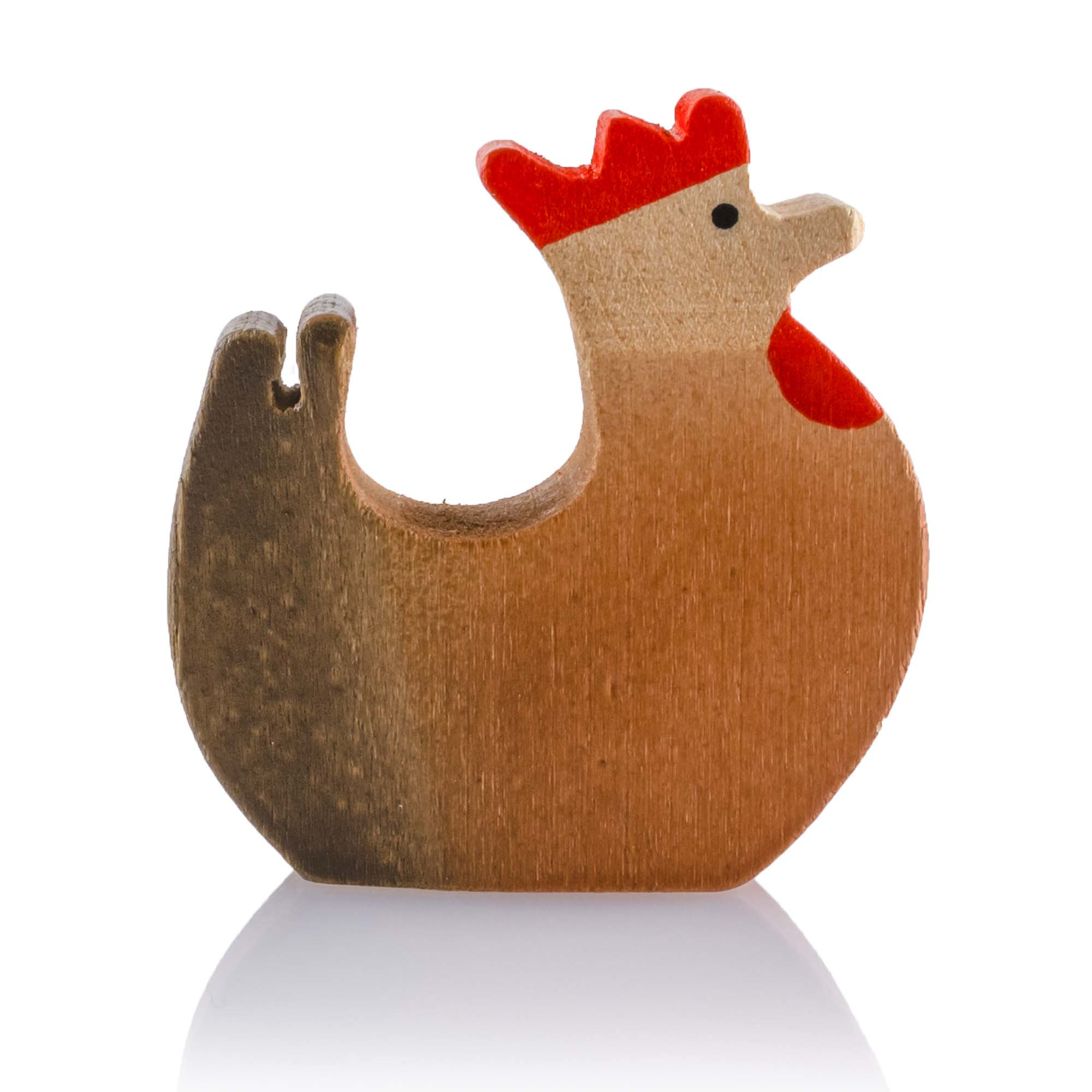 Trauffer Holzspielzeug "Huhn stehend"