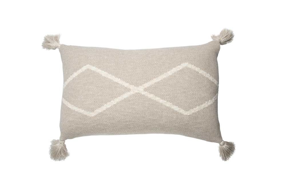 Knitted Cushion Oasis Soft Linen