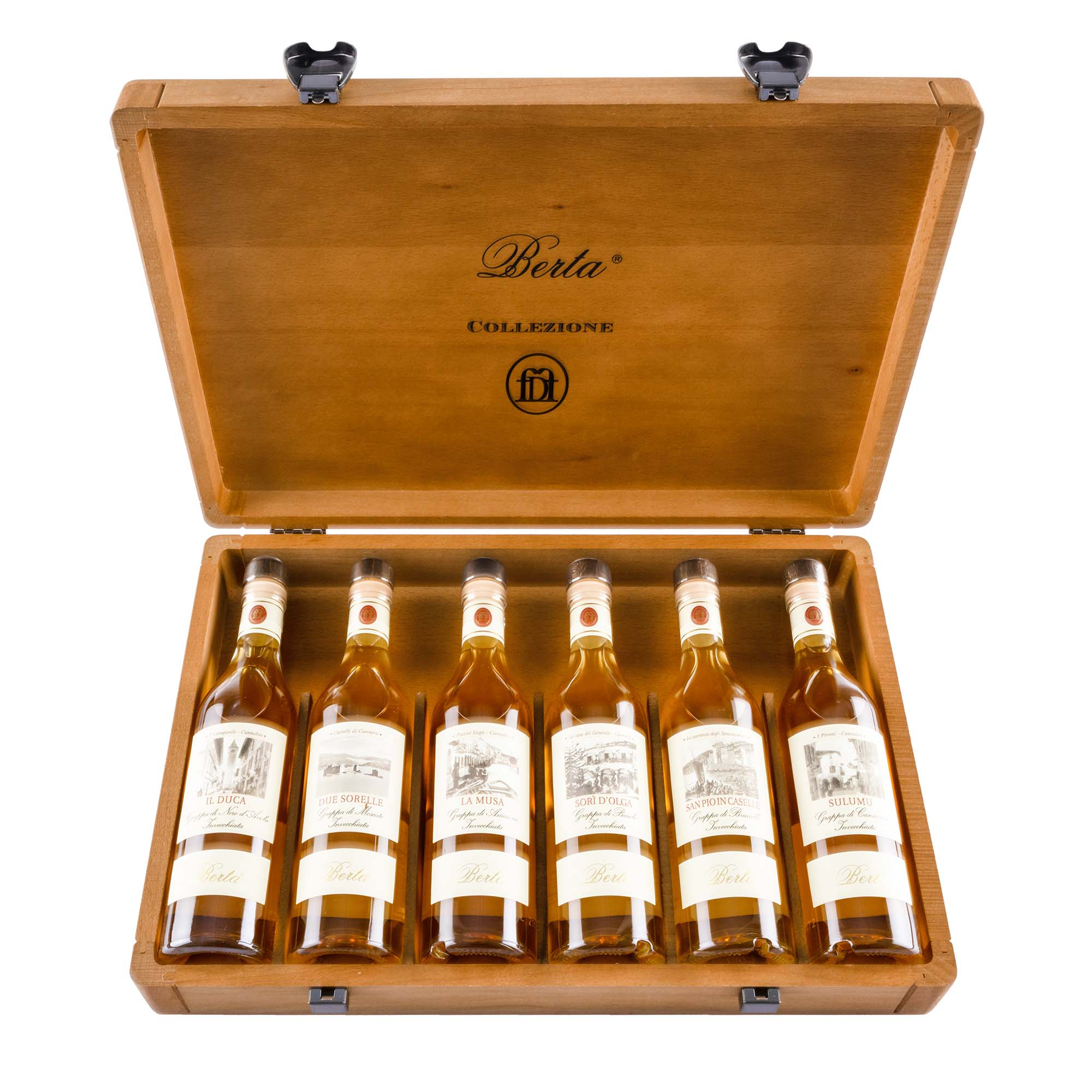 Grappa Set "Collezione", 6 x20cl