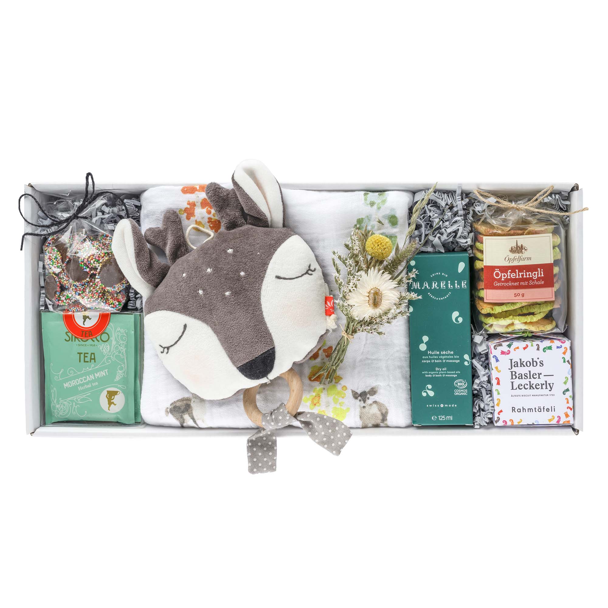 Geschenkkorb Baby "Rehzauber" Geschenkkorb Baby "Rehzauber"
