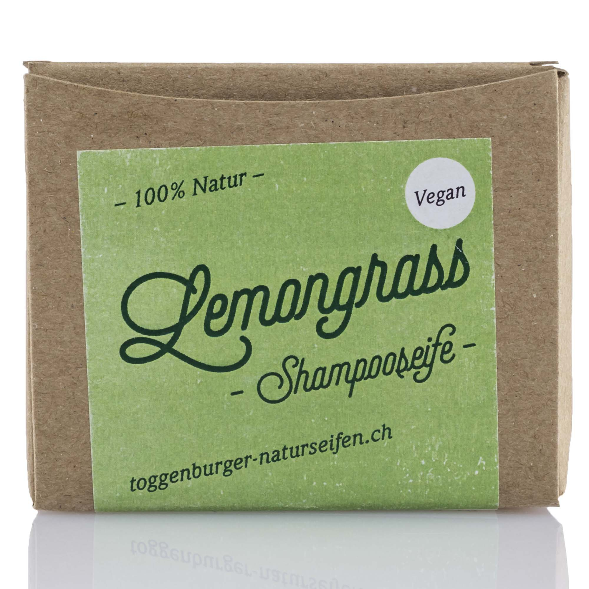 Vegane Shampooseife "Lemongrass", 100g
