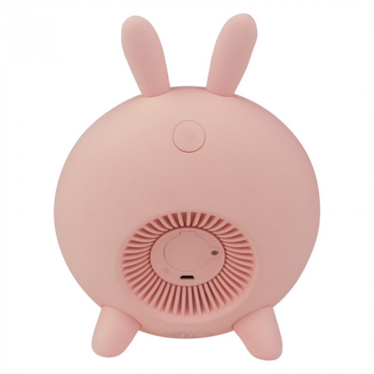 Wecker / LED Lampe - Hase Pink