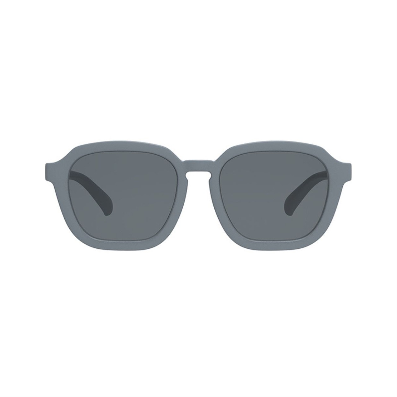 Sonnenbrille, Brille, Kunststoff, grau, runde form
