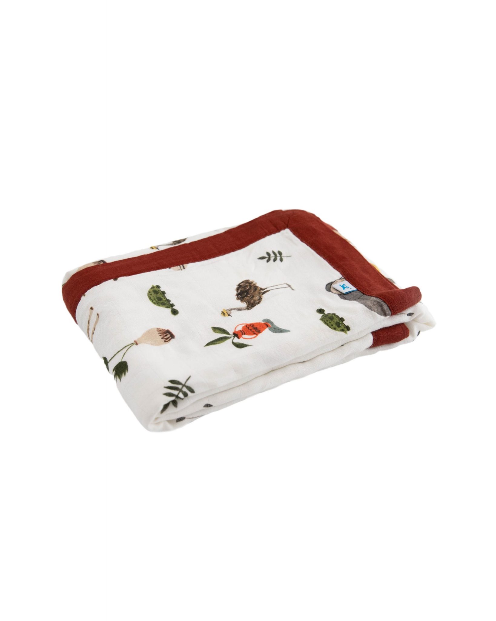 Deluxe Muslin Baby Blanket - Safari Social Deluxe Muslin Baby Blanket - Safari Social