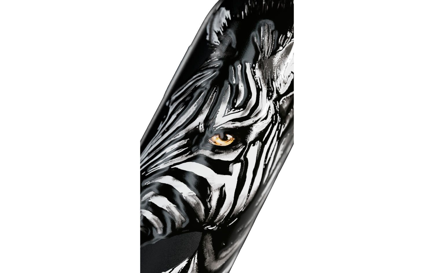 Zebra Muster, Schwarz Weiß, Tiermotiv, Kunststofffolie, Dekor-Design