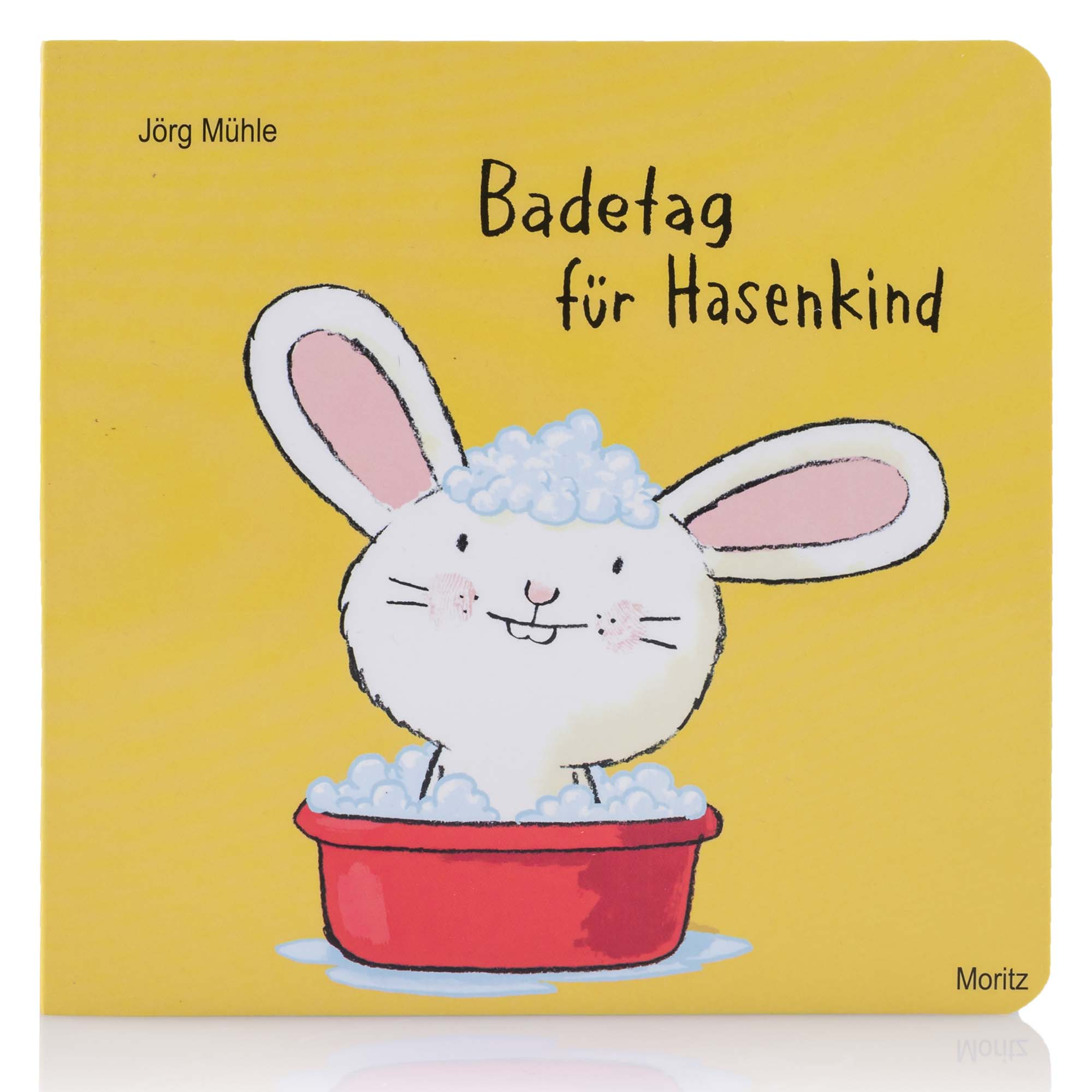 Badetag für Hasenkind, Jörg Mühle Badetag für Hasenkind, Jörg Mühle