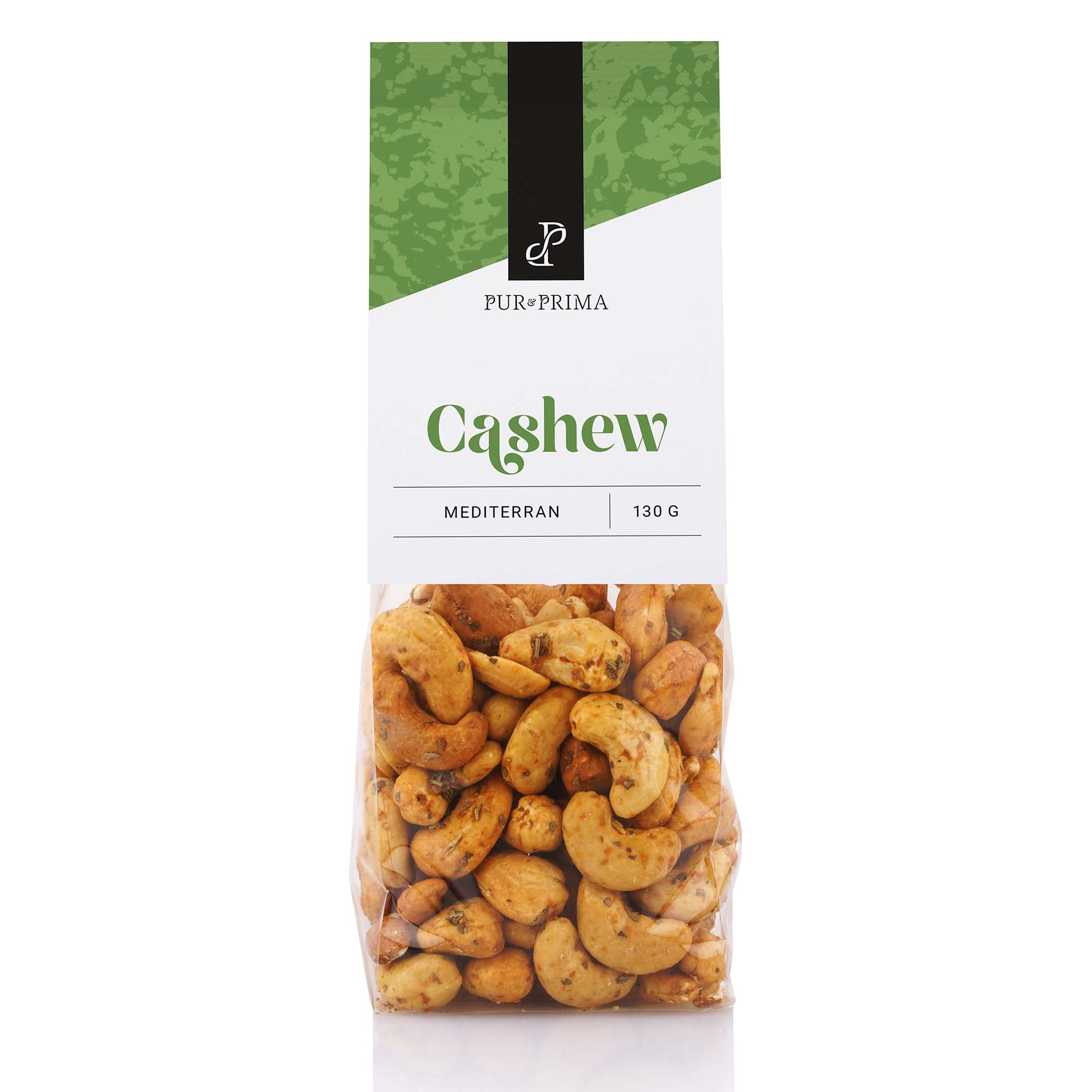 Cashew Mediterran, 130g Essen, Nuss, Produzieren, Gemüse, Visitenkarte