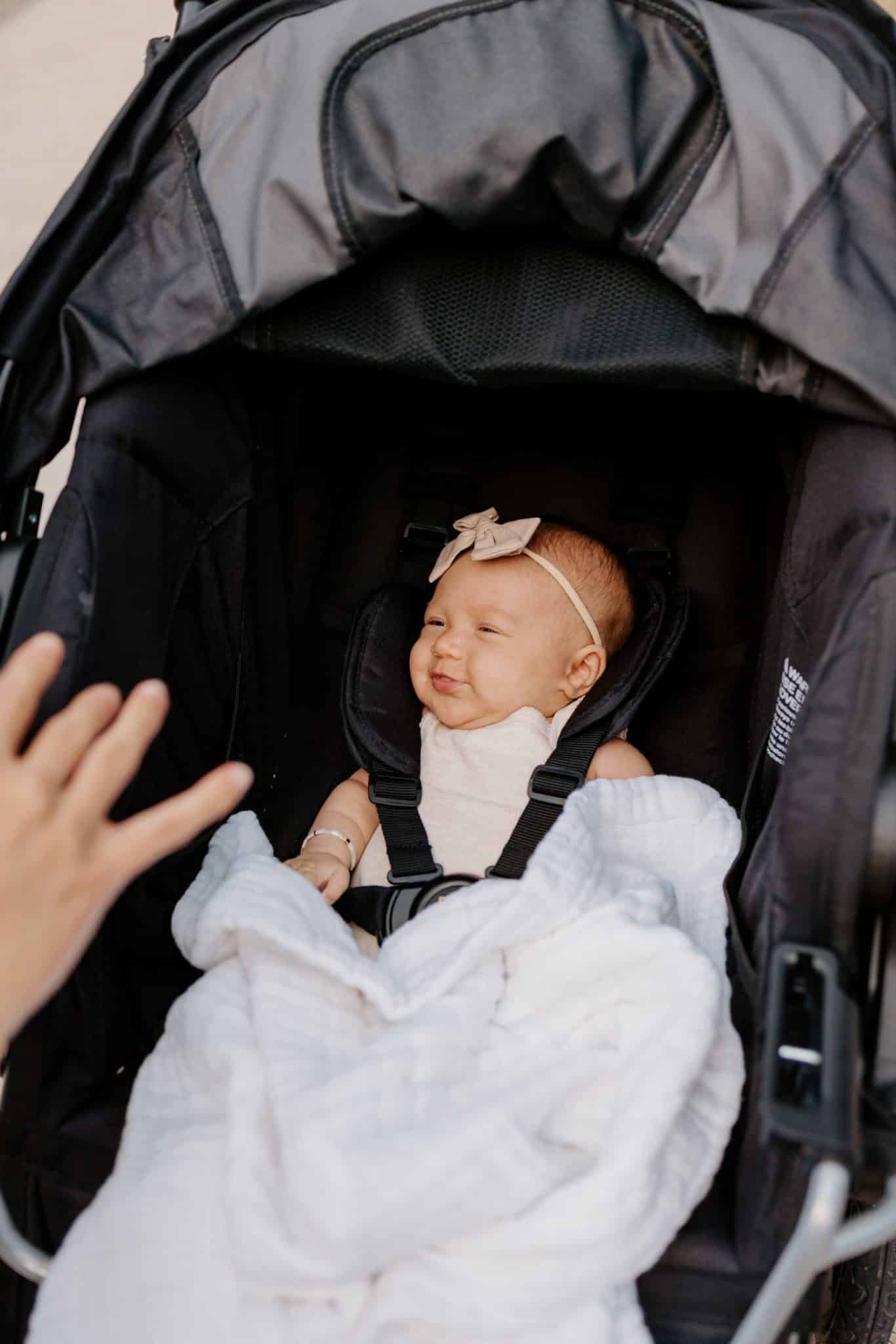 Cotton Muslin Baby Blanket - White Cotton Muslin Baby Blanket - White