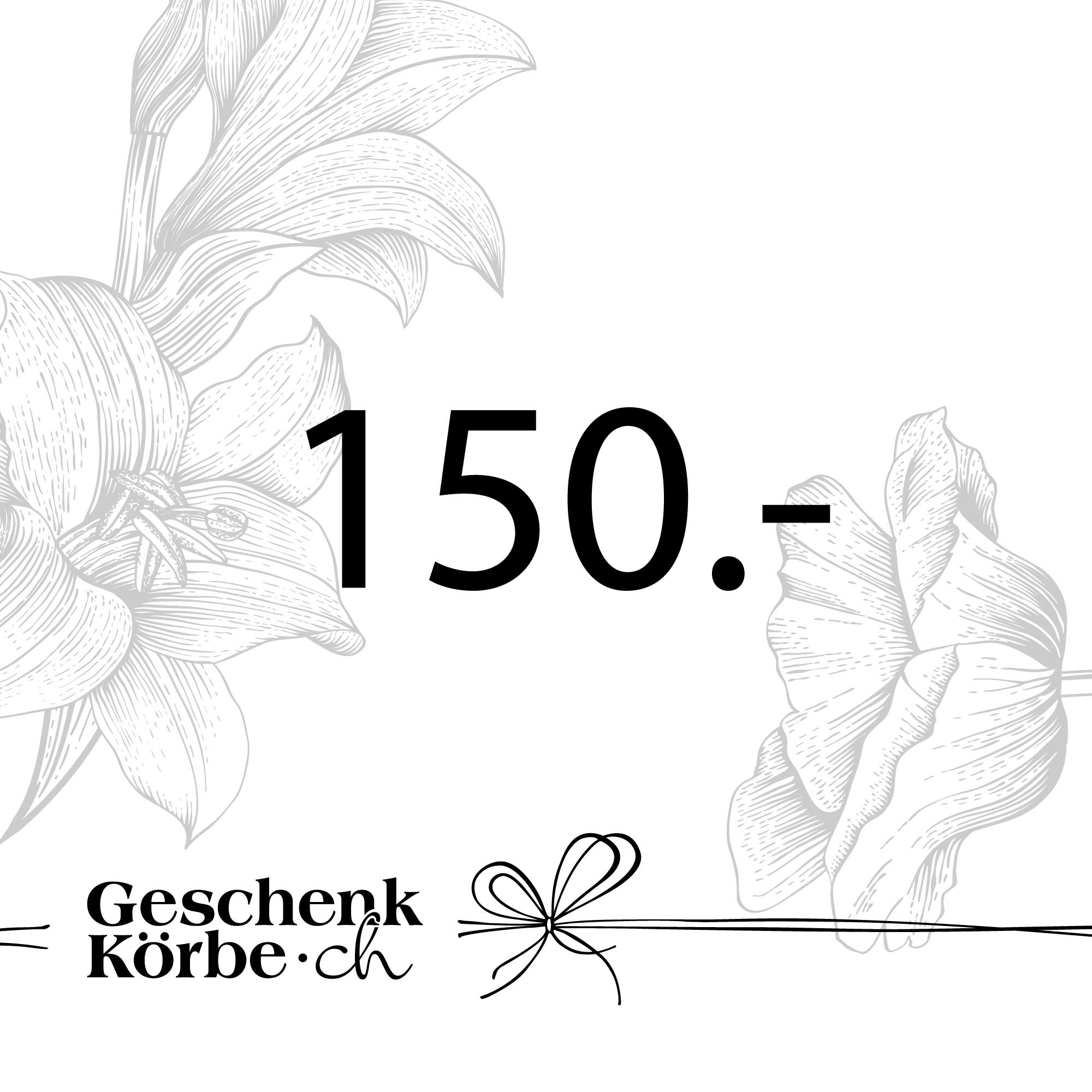 Gutschein - 150CHF