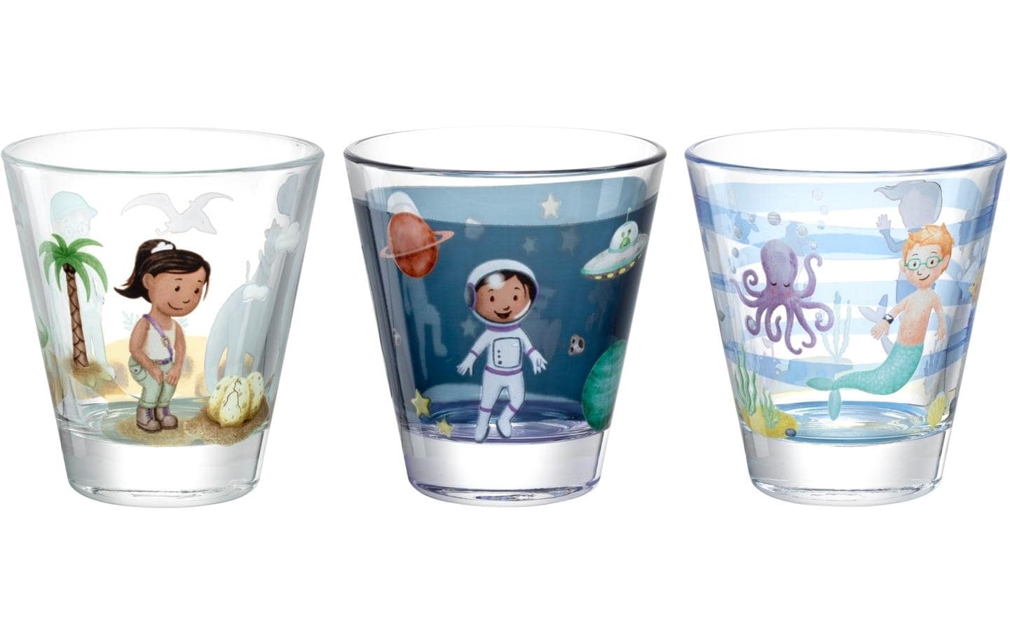 Leonardo Trinkglas Set Avventura 215ml ass.