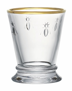 ABEILLE GOLD Trinkglas 26 cl 4er-Set ABEILLE GOLD Trinkglas 26 cl 4er-Set