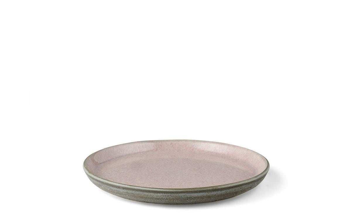  Teller,  Porzellan,  Rosé,  flach,  plattenform 