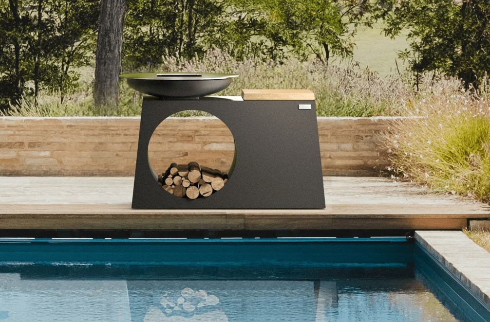 OnFire BBQ Kochinsel schwarz pulverbeschichtet