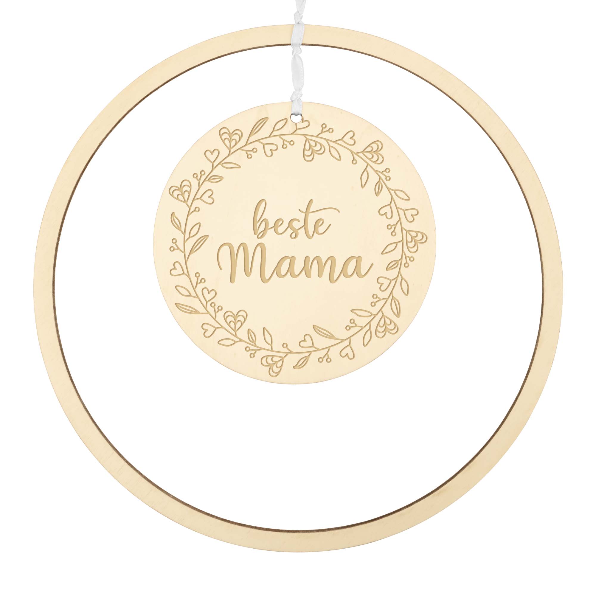 Holz Loop Muttertag "Beste Mama"