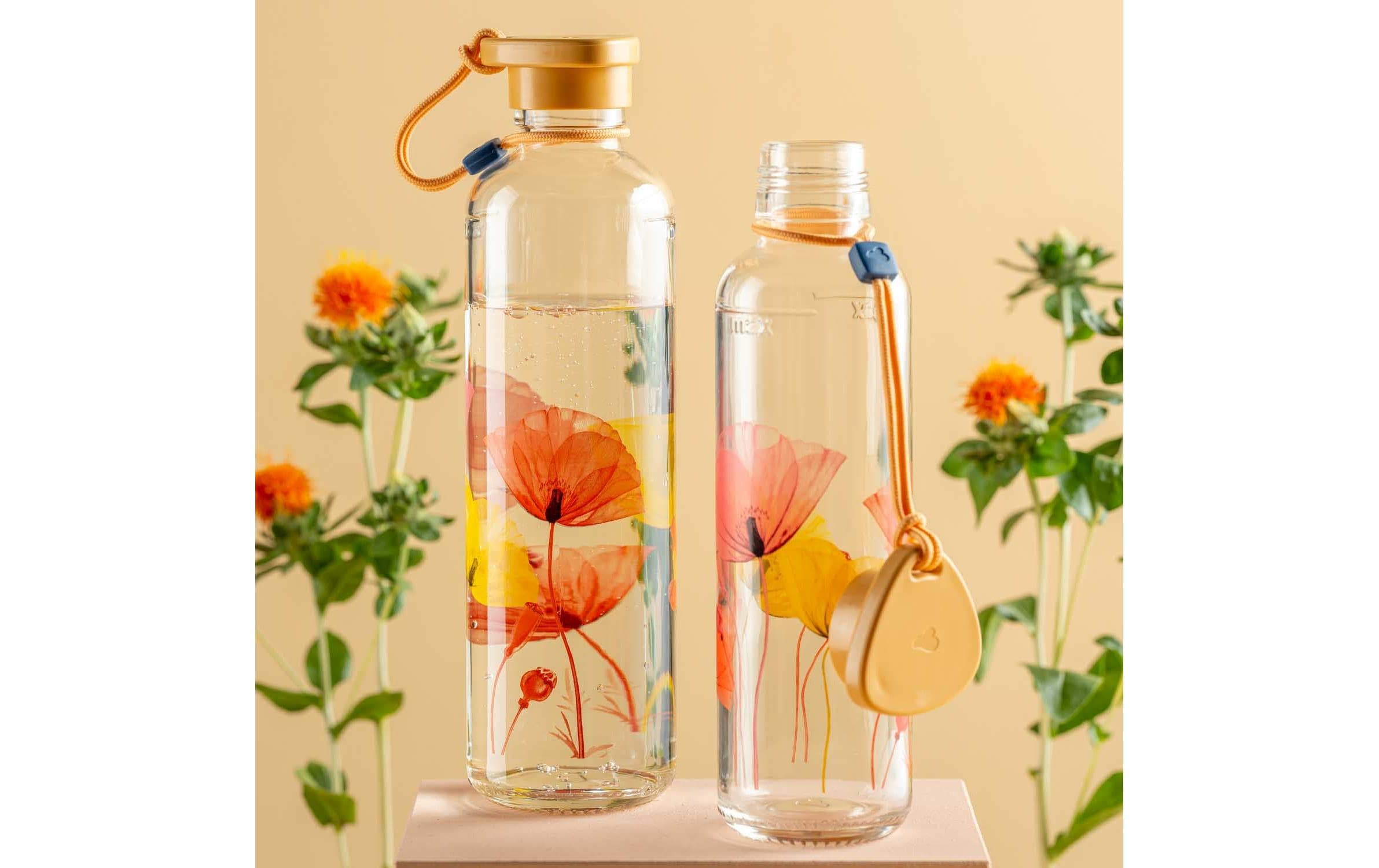 Leonardo Trinkflasche Flower 0.5l apricot