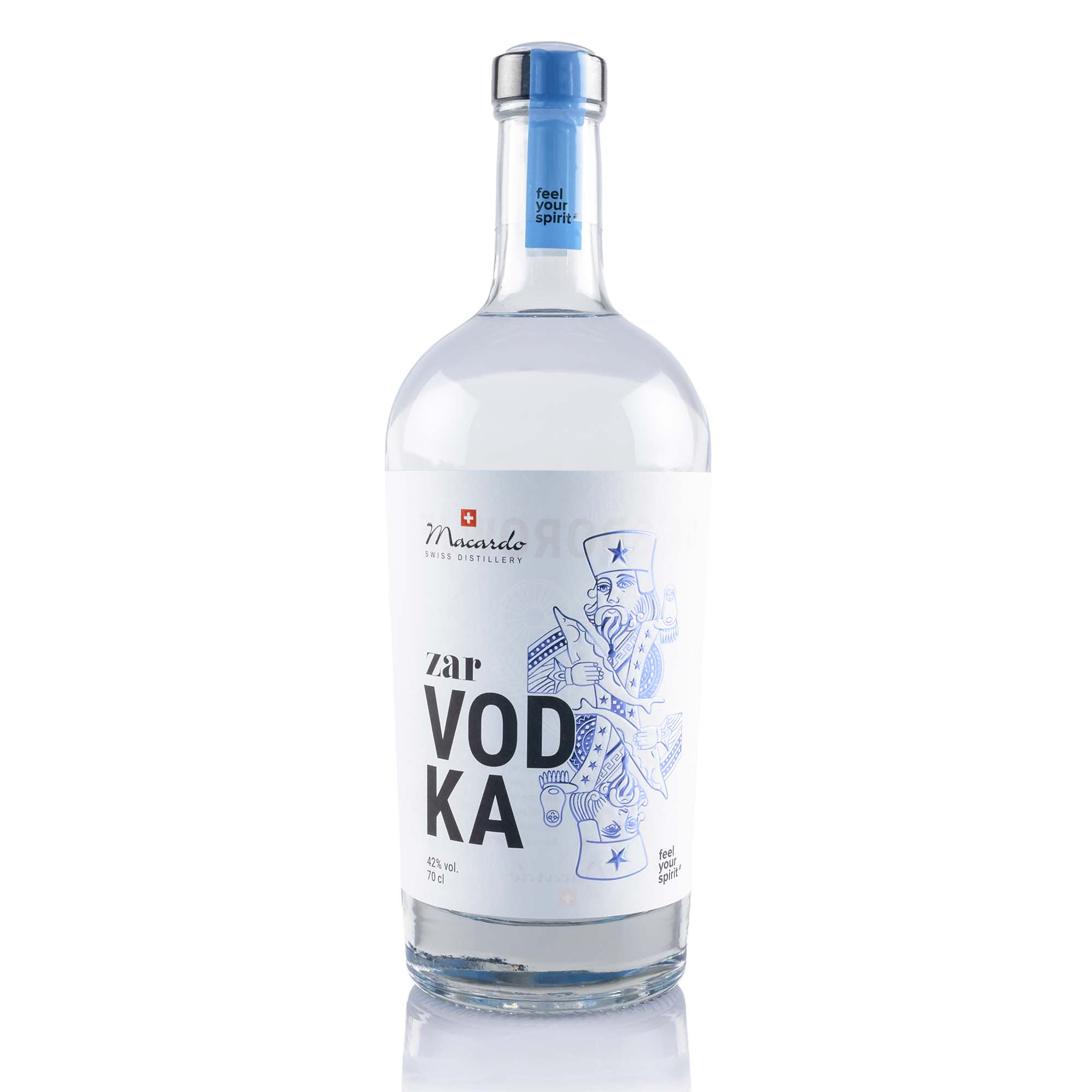 Zar Vodka von Macardo, 70cl, 42% Vol.