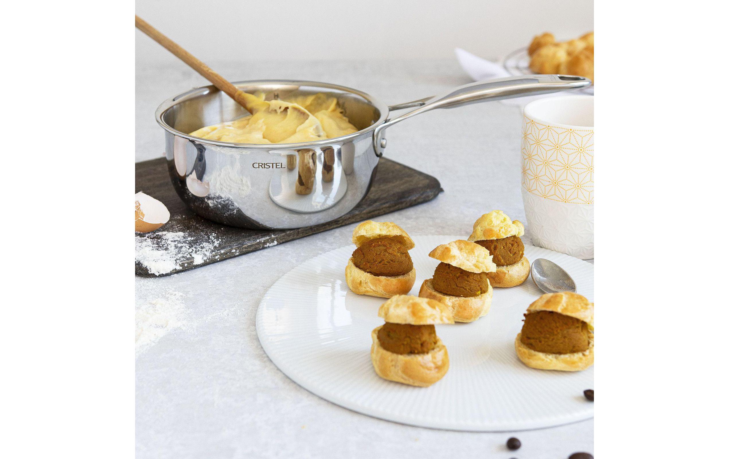 Cristel Stielkasserolle Castel Pro 18cm