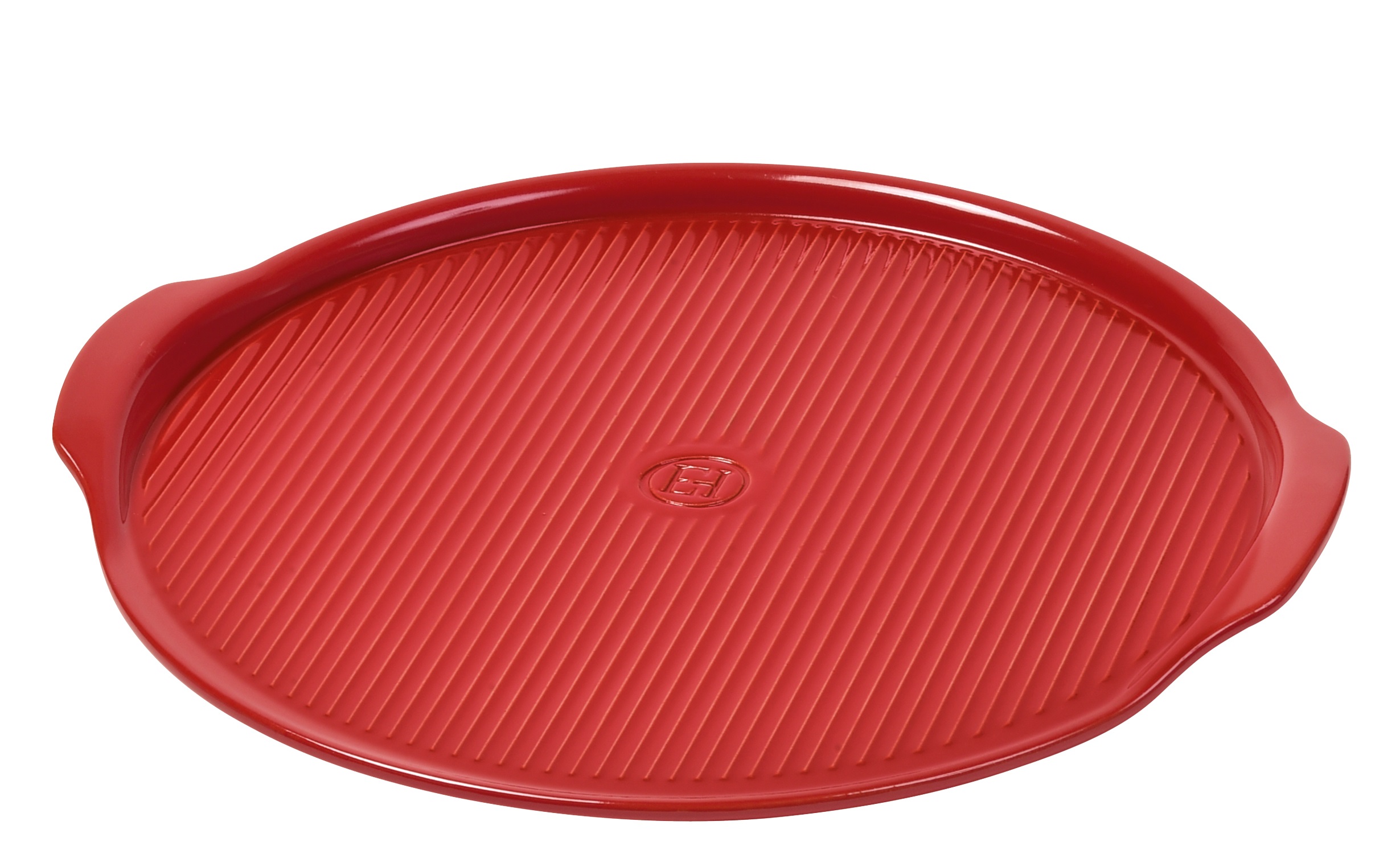 Pizzastein rot Ø37 VPC Teller, Tablett