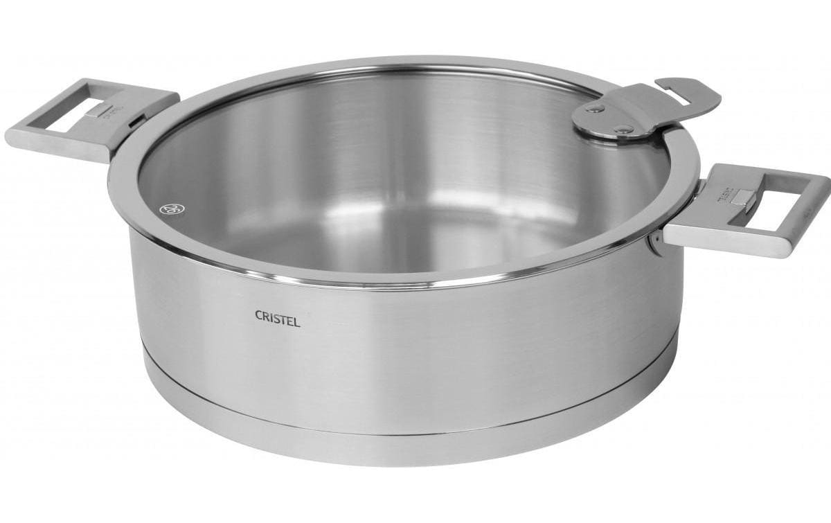 Cristel Schmorpfanne Strate, Ø 26cm, Griffe Kochgeschirr, Topf, Kochgeschirr, Topf