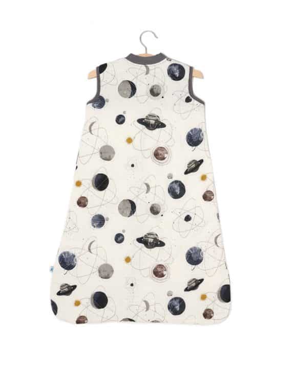 Cotton Muslin Quilted Sleep Bag Gr. M - Planetary