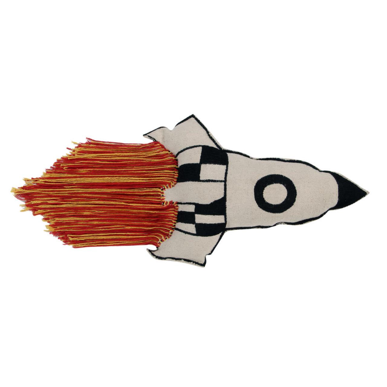 Strickkissen Rakete Strickkissen Rakete