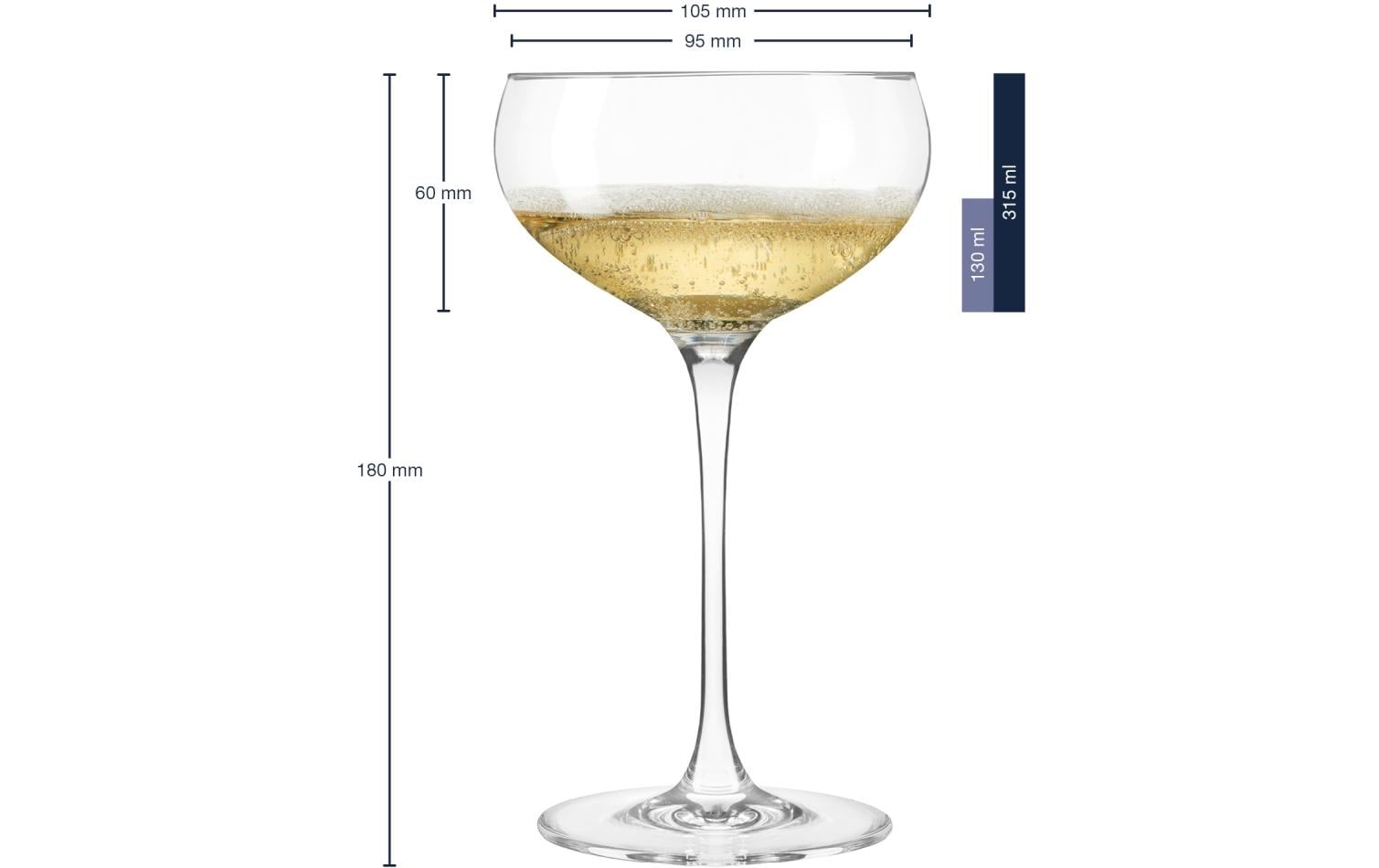 Leonardo Sektschale Cheers 315ml