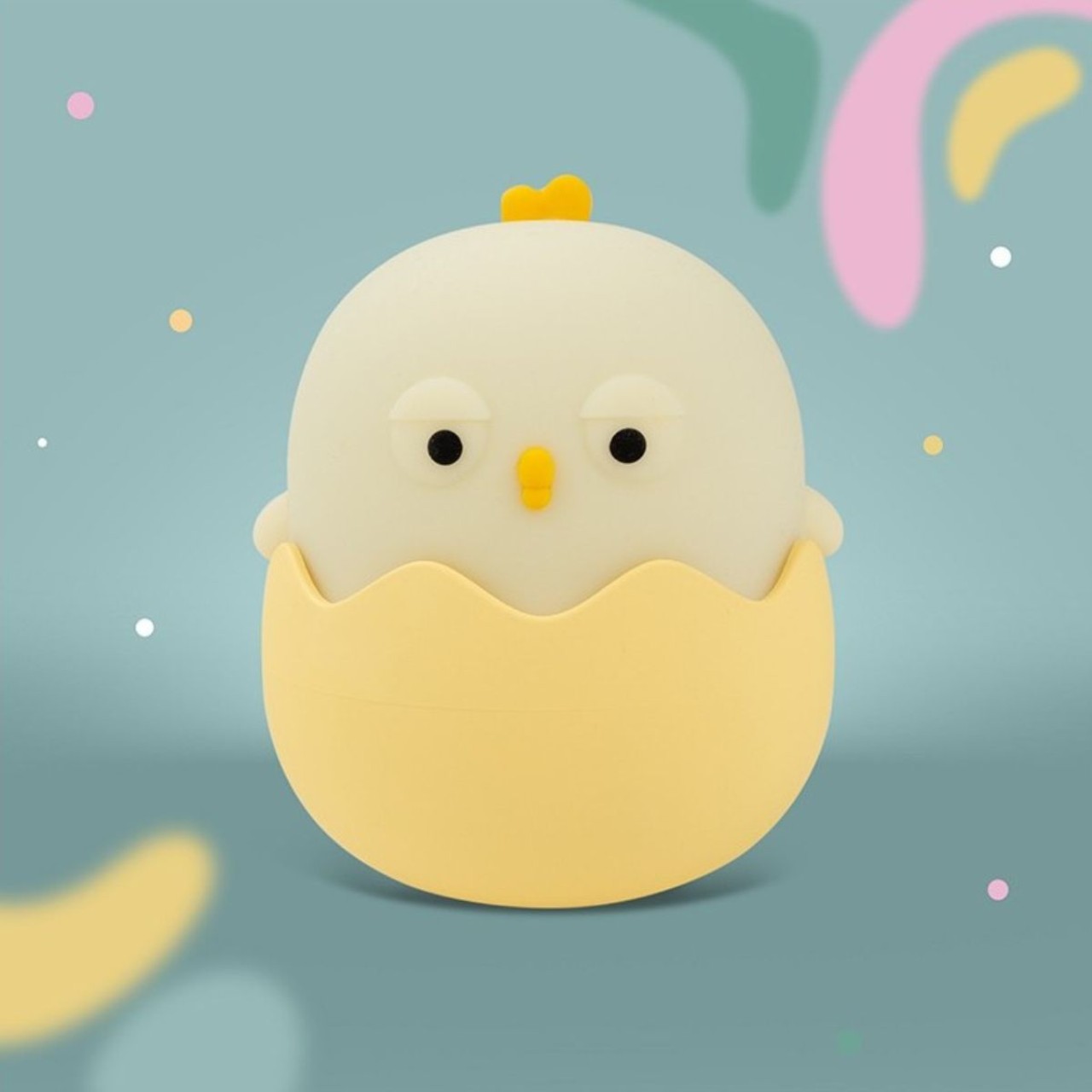 Baby Hühnchen, Eierbecher, Niedliches Spielzeug, Gelb, weiches Silikon