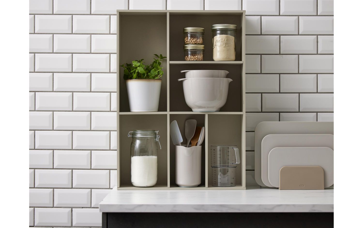 Küchenschrank, Regal, Aufbewahrung, Kochutensilien, Kücheneinrichtung