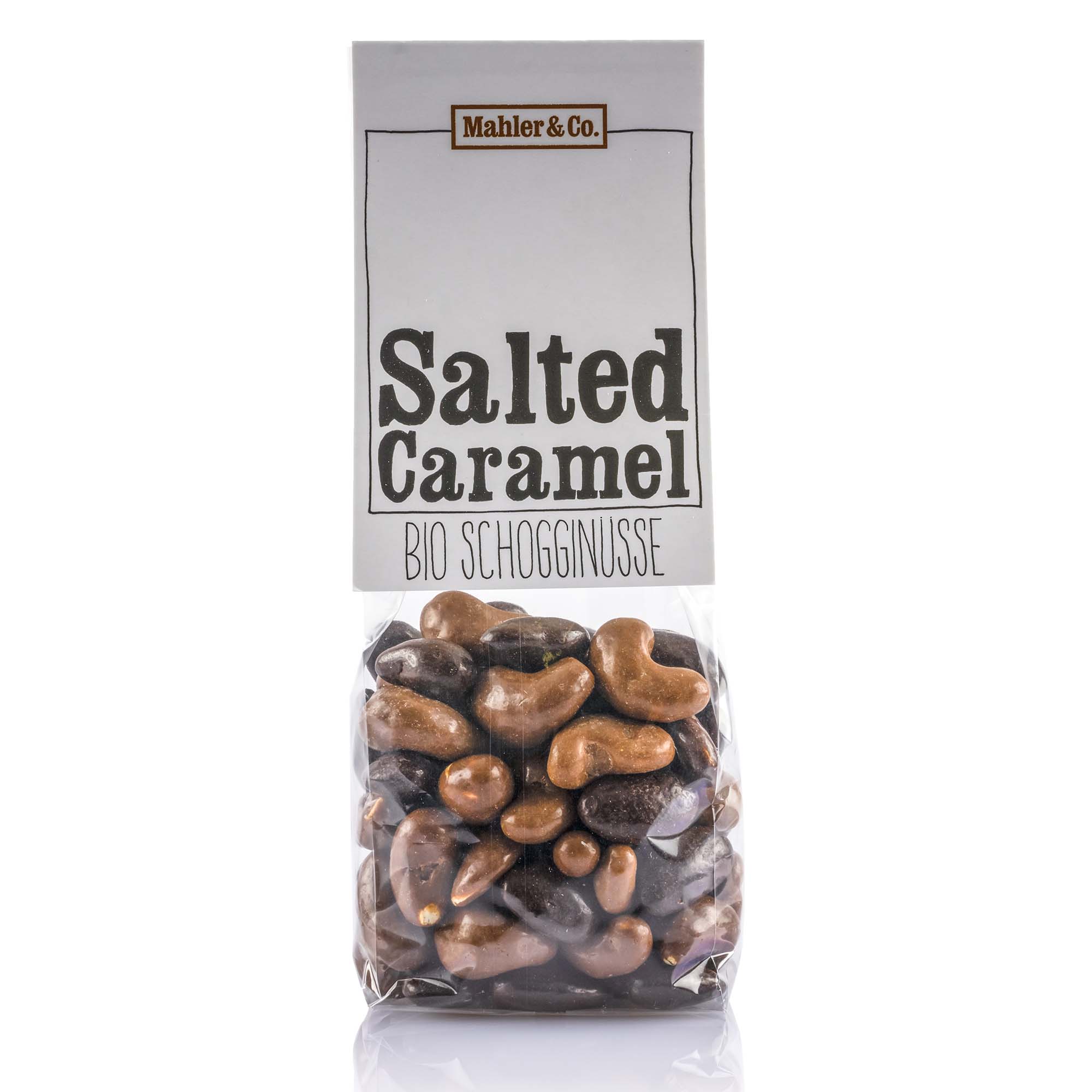 Salted Caramel Schogginüsse, 180g
