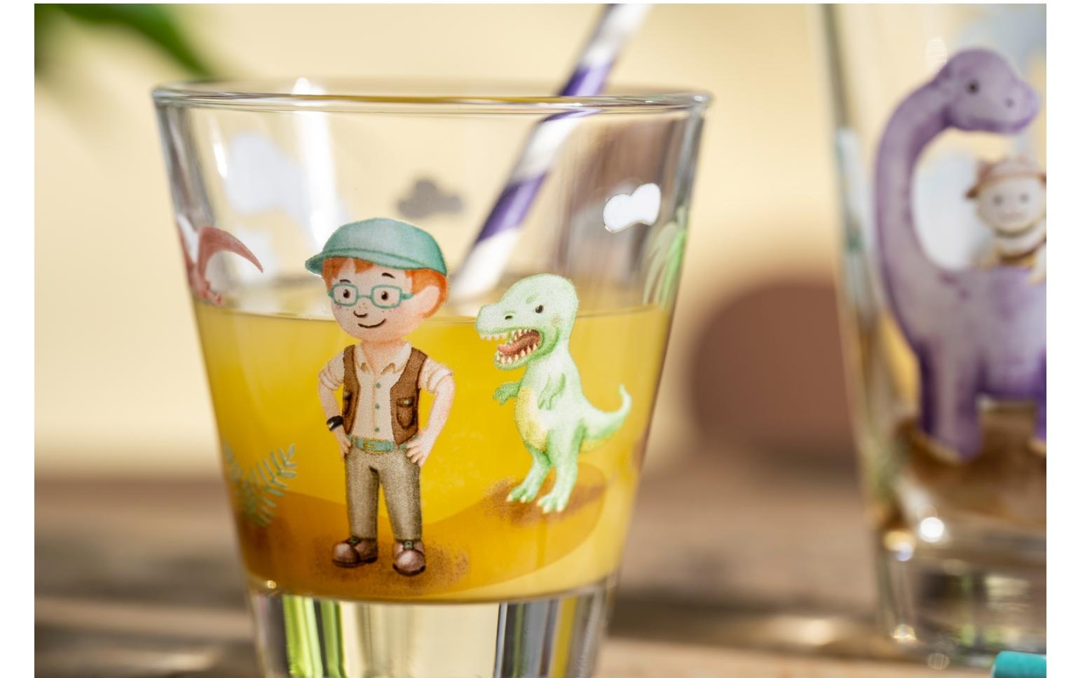 Leonardo Trinkglas Avventura Dino 215ml