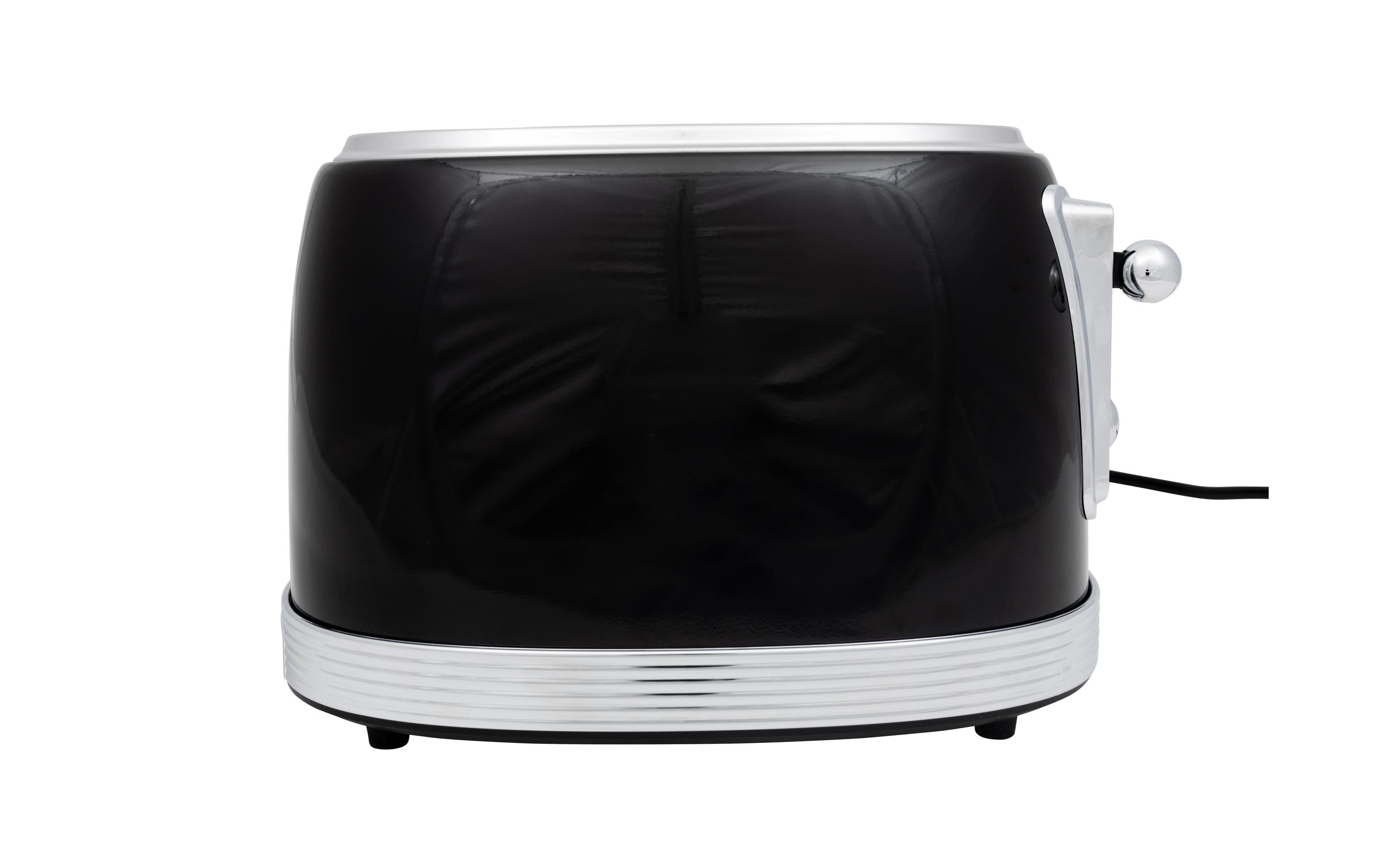 FURBER Retro Toaster 4 Schlitz Schwarz