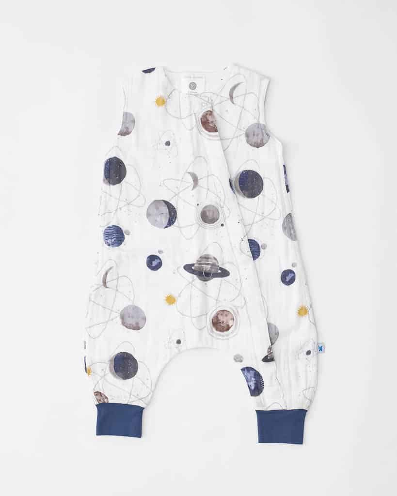 Cotton Muslin Sleep Romper Gr. M - Planetary