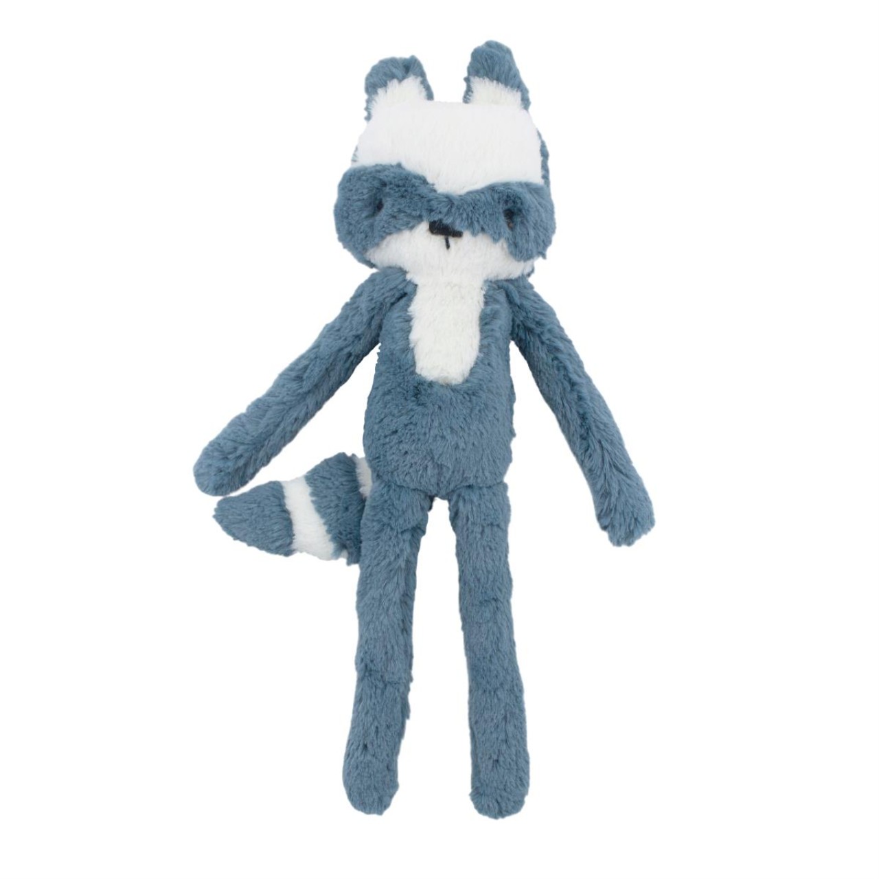 Plüschtier, Hase, blau, weiß, soft