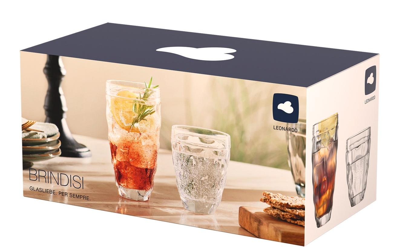Leonardo Glas 8-er Set Brindisi