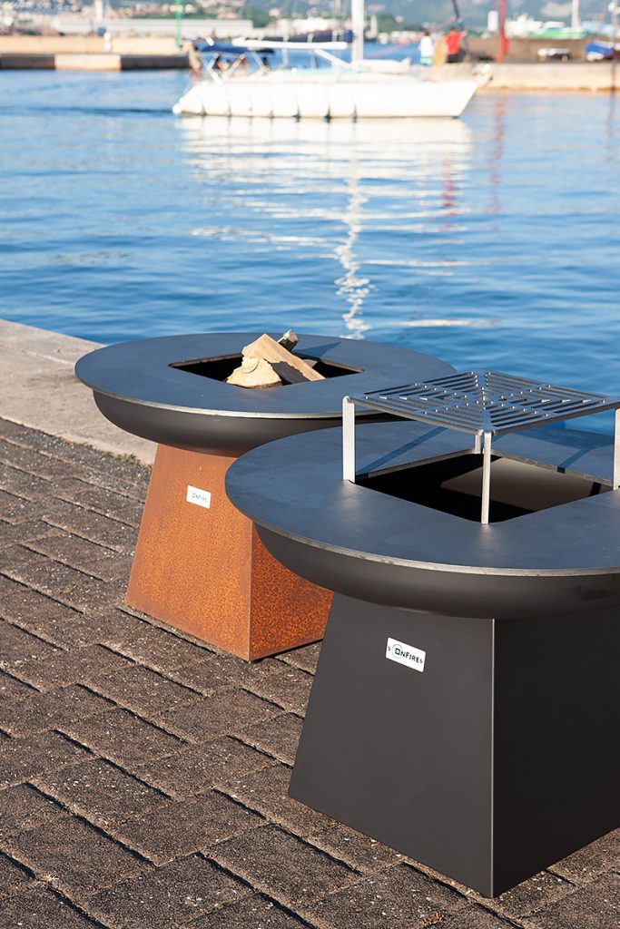OnFire BBQ 95x86 cm Cortenstahl