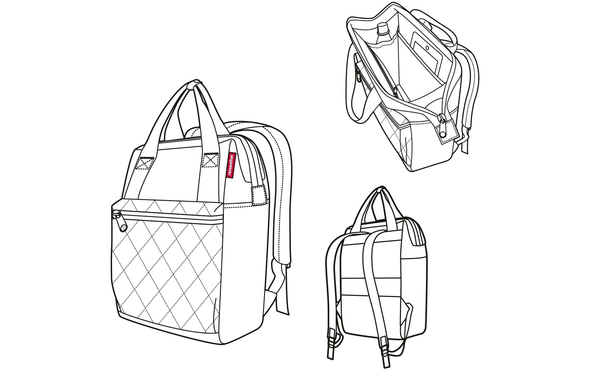 Zubehör, Tasche, Handtasche, Kunst, Zeichnen