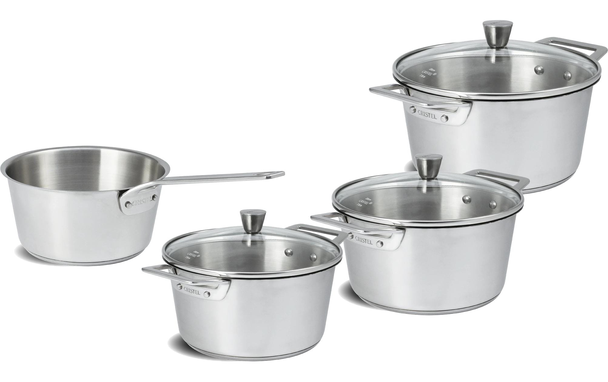 Cristel Pfannen-Set Collection 1826 22cm