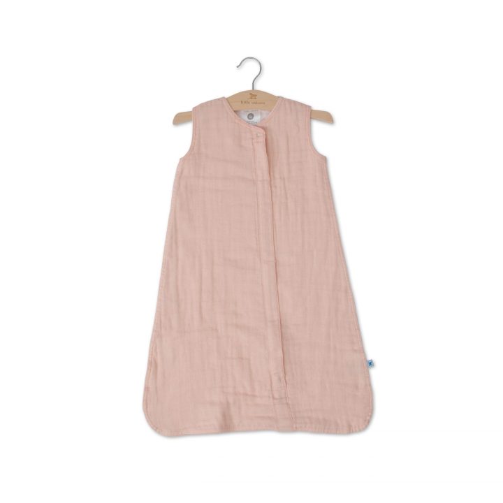 Cotton Muslin Sleeping Bag Gr. S - Rose Petal