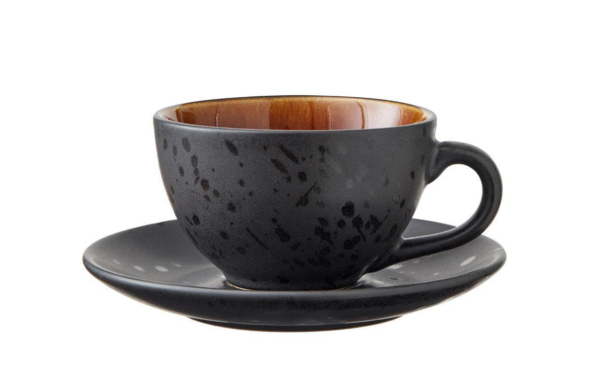 Tasse, Kaffee- mug, Schwarz, Keramik, Durchmesser_durchmesser