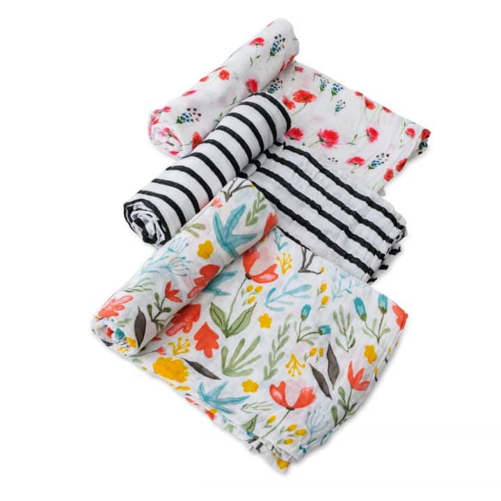 Cotton Muslin Swaddle 3 Pack - Wild Mums