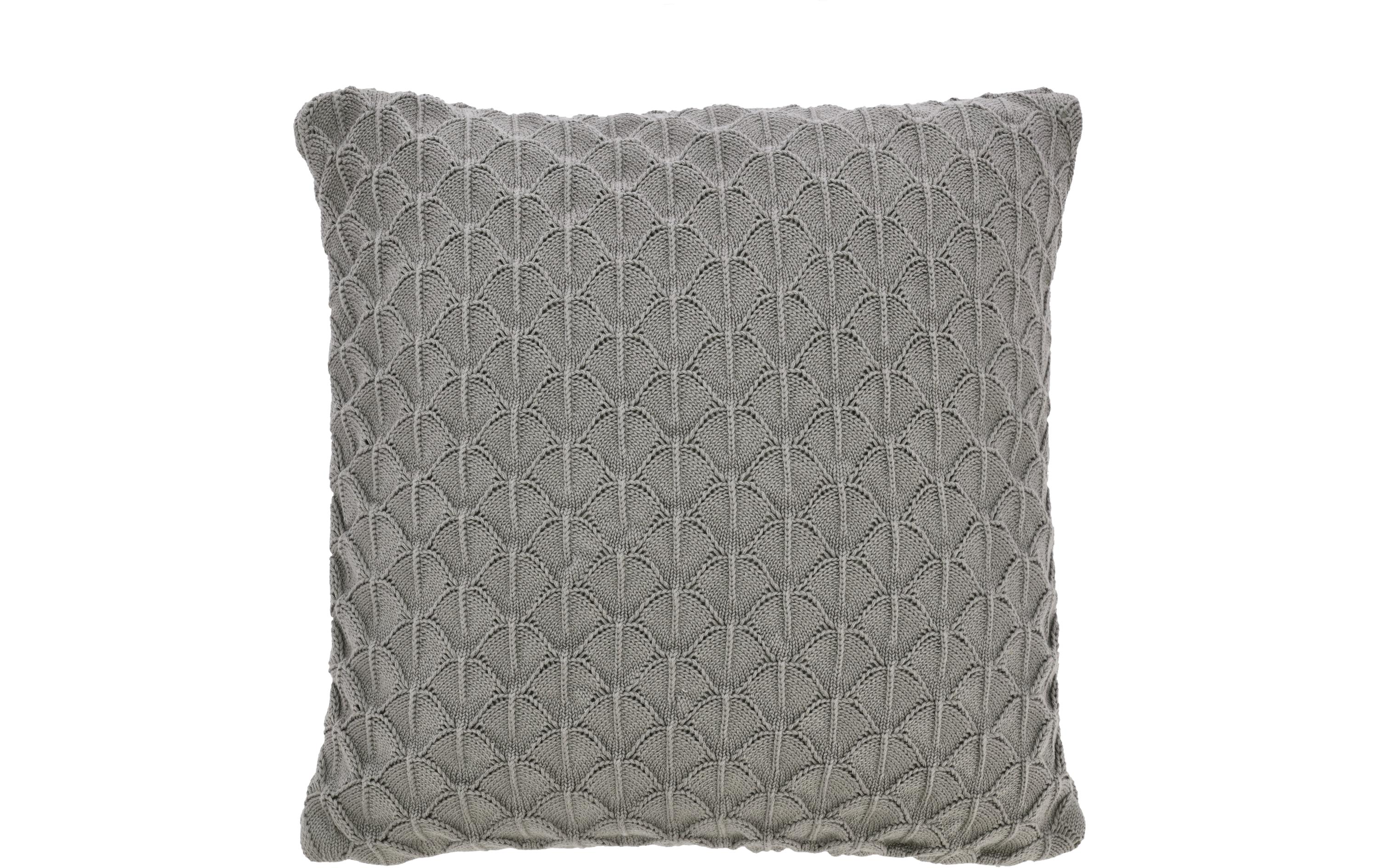 Södahl Kissen Scallop, Grau