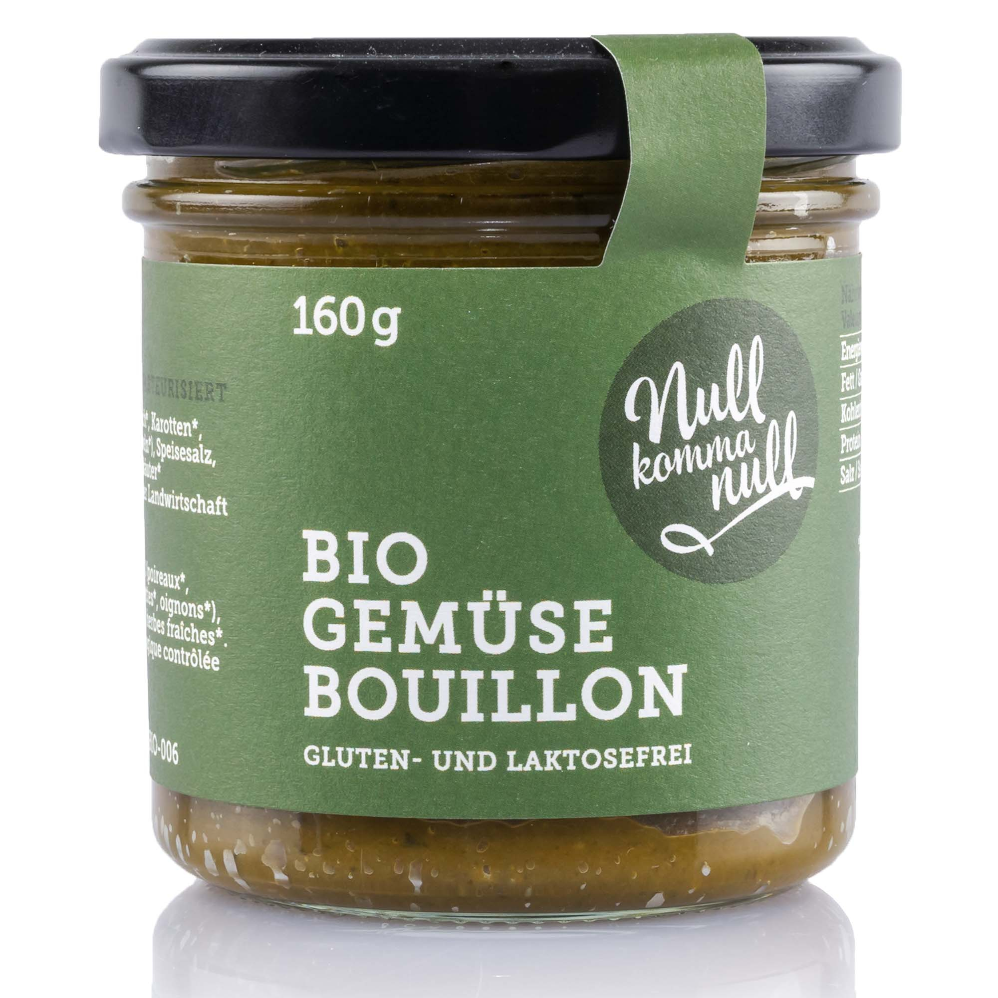 Nullkommanull Bio Gemüsebouillon, 160g Nullkommanull Bio Gemüsebouillon, 160g