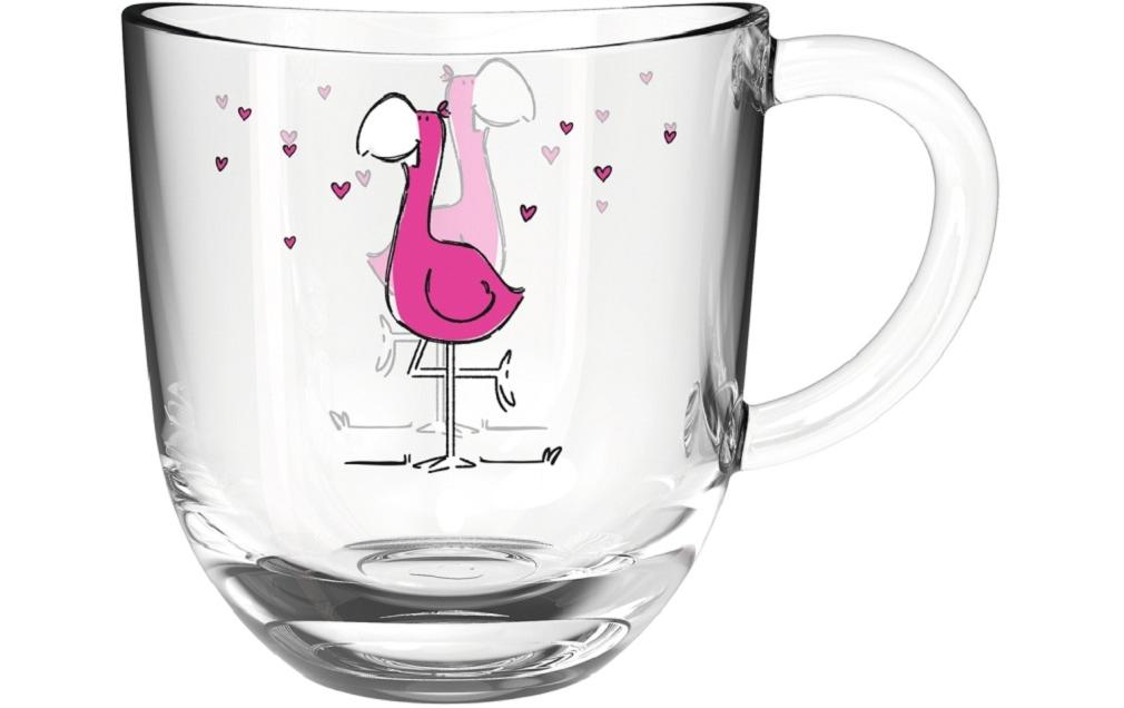 Leonardo Kindertassen Bambini, 280 ml, Flamingo