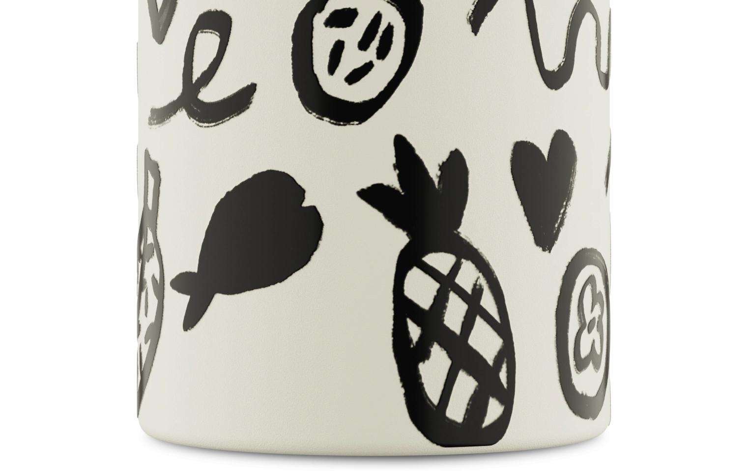 design, pattern, black-ink, hand-drawn, recycled-ceramic