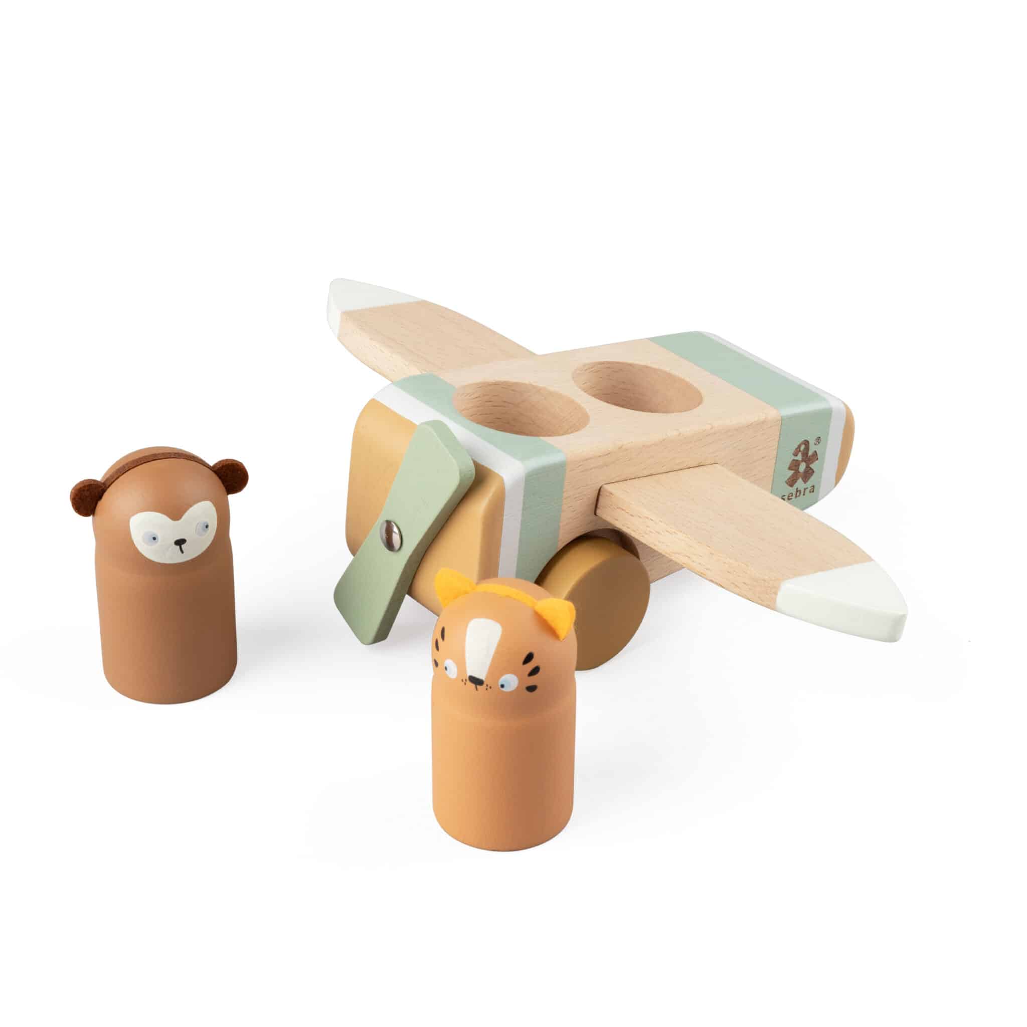 Sebra Flugzeug, Holz, Wildlife